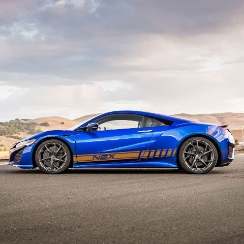 2X gráficos de varios colores Acura NSX símbolo coche carreras vinilo calcomanía pegatina