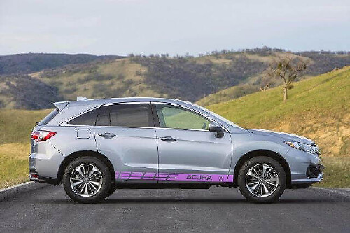 Kit de vinilo adhesivo de franjas laterales para Acura RDX MDX SUV