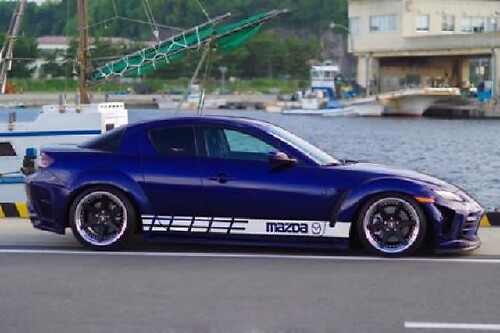 Gráfico de varios colores Mazda CX-3 / Mazda RX-8 Calcomanía de carreras de autos Pegatina