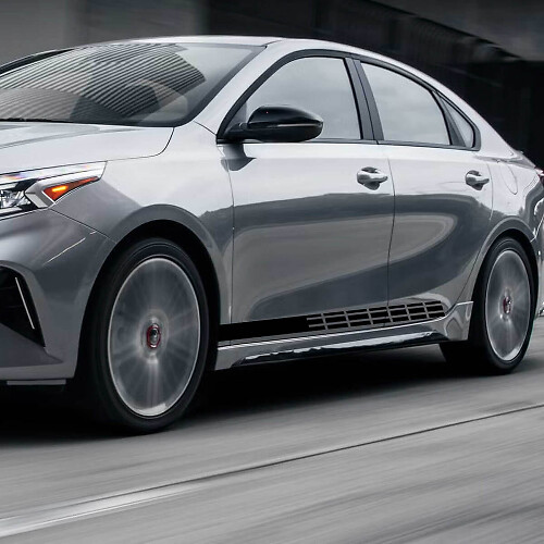Calcomanía de Vinilo con Rayas Laterales para Kia Forte
