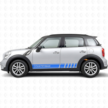 Calcomanía lateral de vinilo con franjas decorativas para MINI Countryman_2