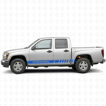 Calcomanía de vinilo de franjas laterales para GMC Canyon_2