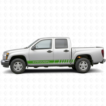 Calcomanía de vinilo de franjas laterales para GMC Canyon_3