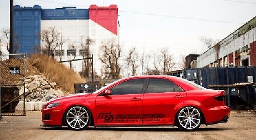 2X accesorios de rendimiento de velocidad Mazda de varios colores pegatina de carreras de coches