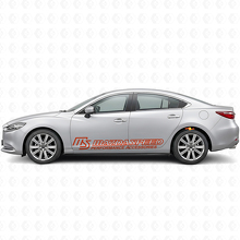 Accesorios de Rendimiento Mazdaspeed Vinilo Adhesivo para Puerta Lateral para Mazda Mazda6_4