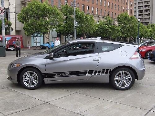 2X múltiples colores gráficos Honda CR-Z símbolo coche carreras vinilo calcomanía pegatina