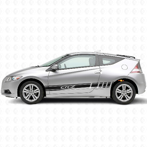 Calcomanía de Vinilo de Rayas de Acento con Logo CR-Z para Honda CR-Z