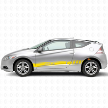 Calcomanía de Vinilo de Rayas de Acento con Logo CR-Z para Honda CR-Z_5