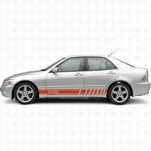 Kit de Calcomanías Laterales de Vinilo de Rayas para Lexus IS200_4