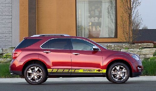 Calcomanía gráfica de múltiples colores Trax / Equinox / Traverse Car Racing Calcomanía