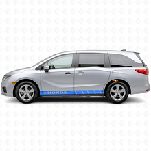 Calcomanía de vinilo con franjas decorativas para paneles laterales para Honda Odyssey_2