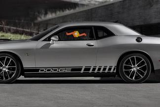 Par de rayas gráficas Dodge Charger Viper Journey Durango Car Racing Decal Sticker