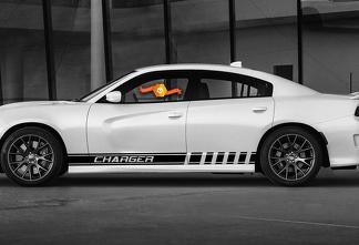 Rayas gráficos Dodge Charger símbolo coche carreras vinilo calcomanía pegatina