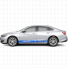 Calcomanía de Vinilo de Franjas Laterales para Chevrolet Malibu_2