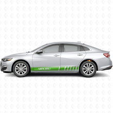 Calcomanía de Vinilo de Franjas Laterales para Chevrolet Malibu_3