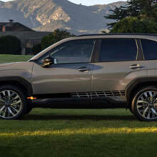 Gráficos de múltiples colores Crosstrek Suba Forester Car Racing Art Decal Sticker 2