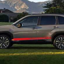 Gráficos de múltiples colores Crosstrek Suba Forester Car Racing Art Decal Sticker 3