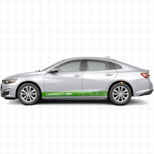 Adhesivo Vinilo Lateral de Franjas de Marca para Chevrolet Malibu_3