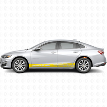 Adhesivo Vinilo Lateral de Franjas de Marca para Chevrolet Malibu_5