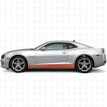 Calcomanía lateral de vinilo con franjas de competición para Chevrolet Camaro_4