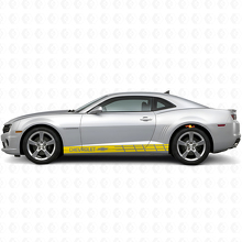 Calcomanía lateral de vinilo con franjas de competición para Chevrolet Camaro_5