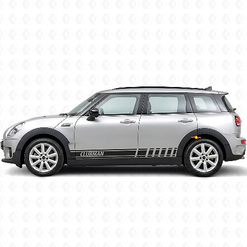 Pegatina de vinilo lateral con franjas de acento para MINI Clubman