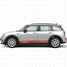 Pegatina de vinilo lateral con franjas de acento para MINI Clubman_4