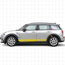 Pegatina de vinilo lateral con franjas de acento para MINI Clubman_5