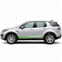 Calcomanía de vinilo lateral con franjas de acento para Land Rover Discovery_3