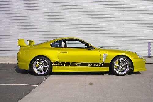 Gráfico de múltiples colores iA / iM / TRD / Supra Car Racing Decal Sticker