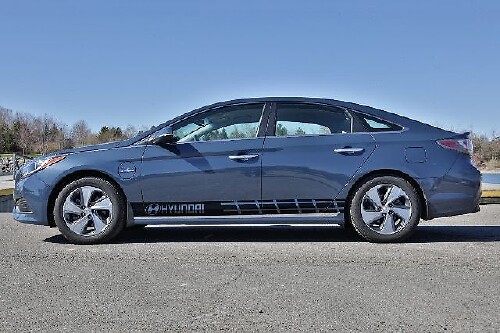 Calcomanía de carreras de autos Sonata / Accent / Loniq con gráficos de varios colores