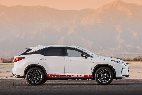 Gráficos de varios colores RX 350 / RX 350 F Car Racing Art Decal Sticker