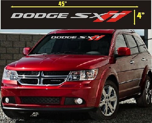 Calcomanía universal para parabrisas Dodge Sxt