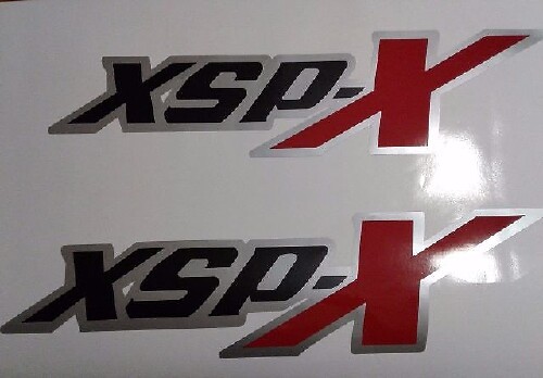Juego de calcomanías laterales XSP-X para Toyota Tundra o Tacoma
