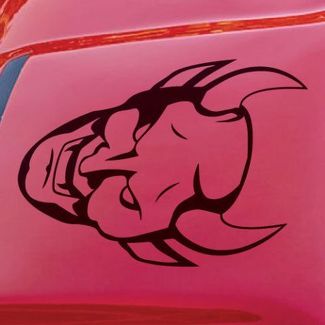 Dodge Demon Challenger SRT Hood Scoop Logo Ca vinilo calcomanía gráfica pegatina
