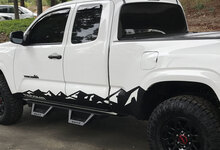 Etiqueta engomada de la montaña del panel basculante de la puerta lateral de Toyota Tacoma 04-21
 2