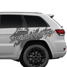 Calcomanía de Vinilo Gráfico Lateral con Salpicaduras Personalizadas para Puerta Trasera para Jeep Cherokee Trailhawk_2