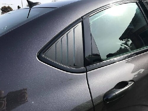 Adhesivos de vinilo para ventana trasera lateral estilo ventilación para Dodge Dart 2013-2016