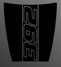 Dodge Charger 392 Daytona Style Hood Sticker Calcomanía Scat Pack 2015-2018 MOPAR SRT HEMI Scatpack
 2