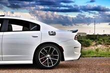 SCAT PACK Dodge Charger Gas Door Sticker Calcomanía 2018 2016 2017 SRT 392 Parte emblema insignia Scatpack
 2