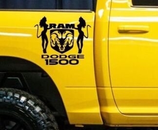 Dodge Ram 1500 RT HEMI Truck Bed Box kit de calcomanías gráficas personalizadas mopar ahora