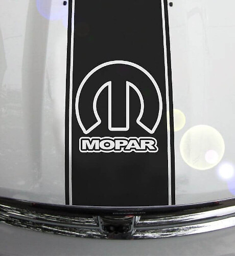 Calcomanía de vinilo con franjas Mopar para capó para Dodge Ram 1500 2500 3500