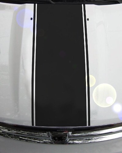 1500 2500 3500 Ram Truck Hood Stripes vinilo calcomanía gráfico DH-000