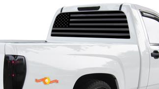 Banner de la bandera americana para Chevy S10 94-04 - Calcomanías de vinilo Wrap Sonoma V8