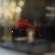 Adhesivo Vinilo Universal para Peces Caranx_3