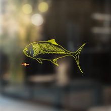 Adhesivo Vinilo Universal para Peces Caranx_4