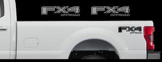 Ford F-250 FX4 OFF ROAD Truck Bed Decal Set Vinilo Pegatinas 2015-2018