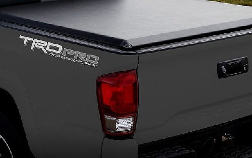 TRD PRO Toyota Racing Development Tacoma Tundra Lado de la cama Calcomanías de vinilo Pegatinas 2 colores