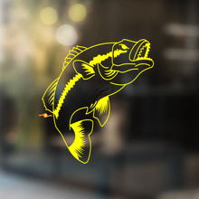 Pegatina universal de vinilo Perch Fish_4
