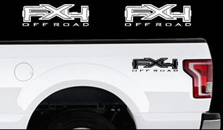 Ford F-150 Fx4 OFF ROAD Truck Bed Decal Set Vinilo Pegatinas